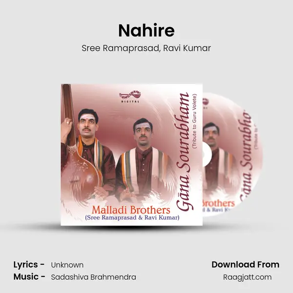 Nahire - Sree Ramaprasad album cover 