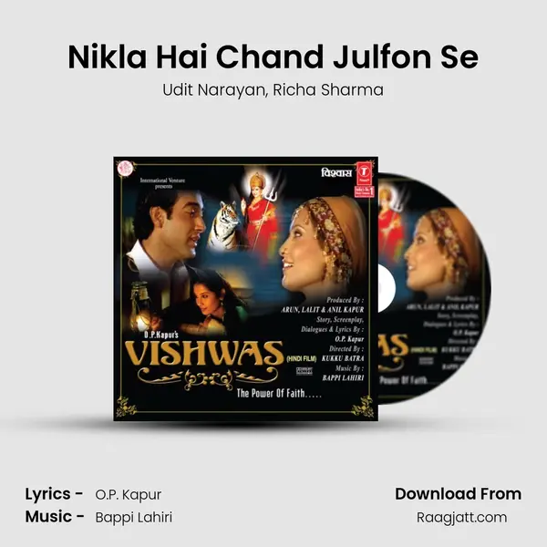 Nikla Hai Chand Julfon Se - Udit Narayan album cover 