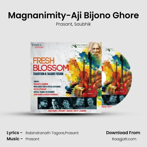 Magnanimity-Aji Bijono Ghore - Prasant album cover 