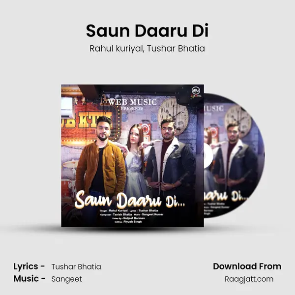 Saun Daaru Di - Rahul kuriyal album cover 