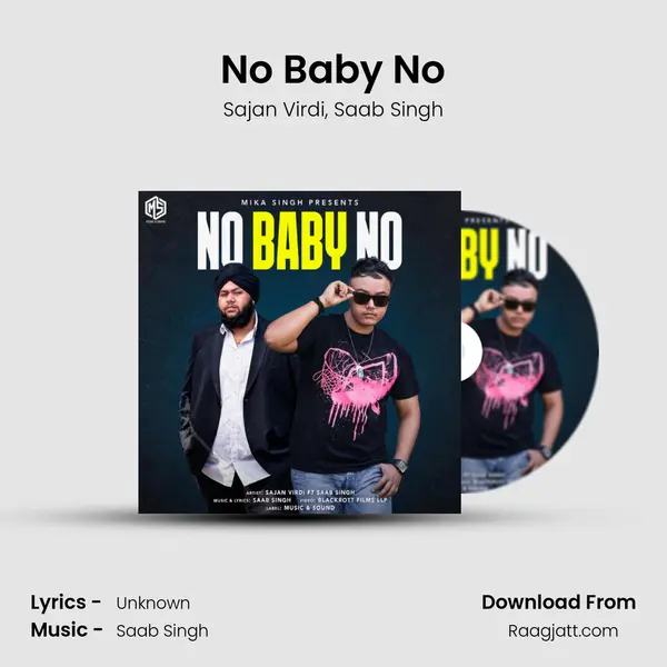 No Baby No - Sajan Virdi album cover 