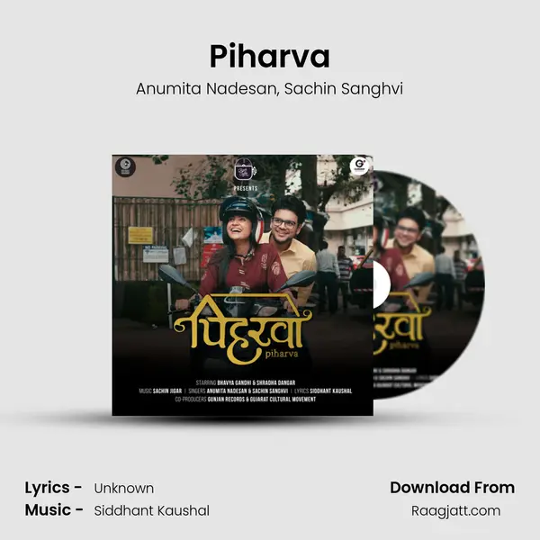 Piharva - Anumita Nadesan album cover 