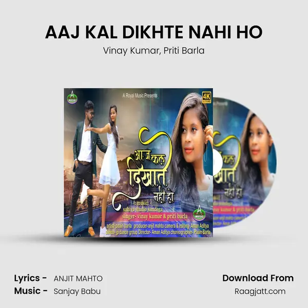 AAJ KAL DIKHTE NAHI HO - Vinay Kumar album cover 