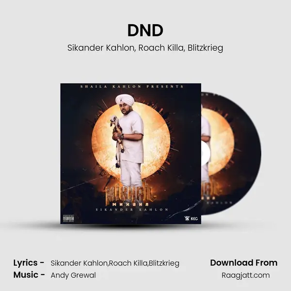 DND - Sikander Kahlon album cover 