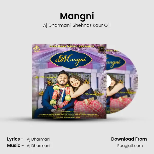 Mangni - Aj Dharmani album cover 