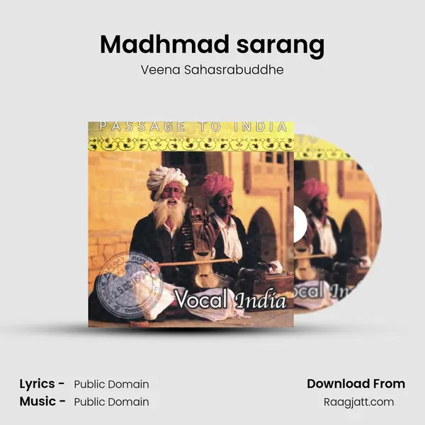 Madhmad sarang - Veena Sahasrabuddhe album cover 