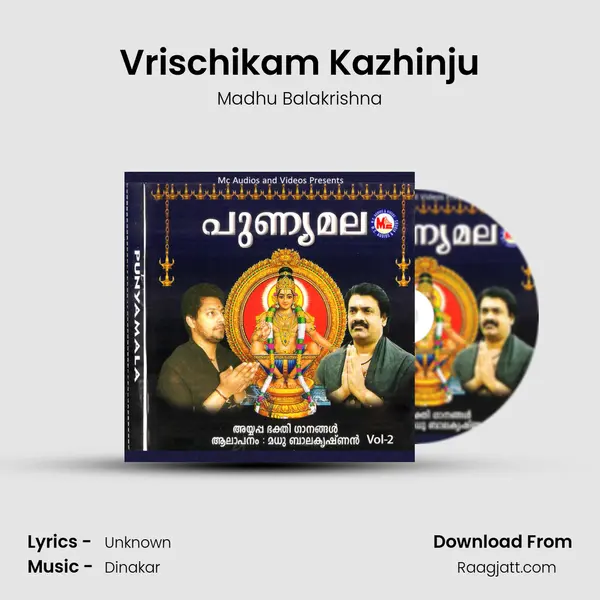 Vrischikam Kazhinju - Madhu Balakrishna album cover 