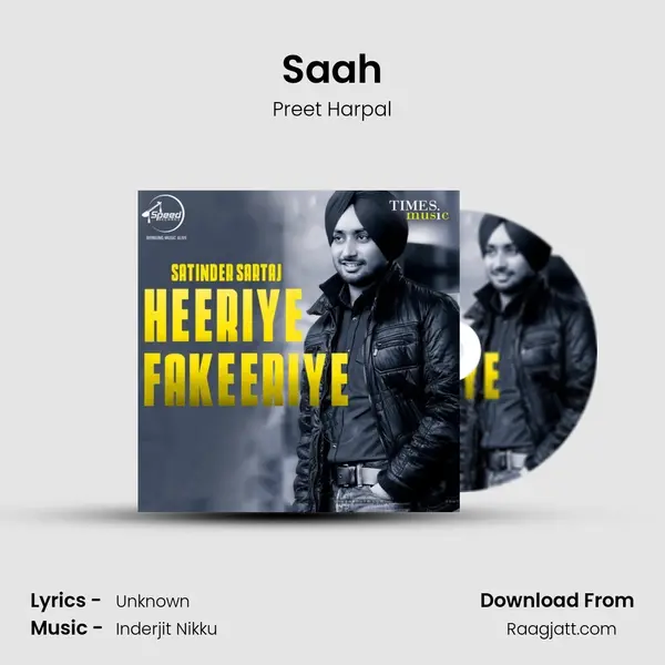 Saah - Preet Harpal album cover 