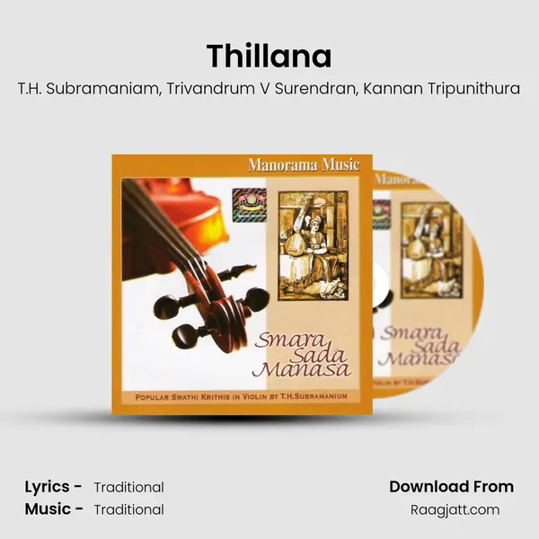 Thillana - T.H. Subramaniam album cover 