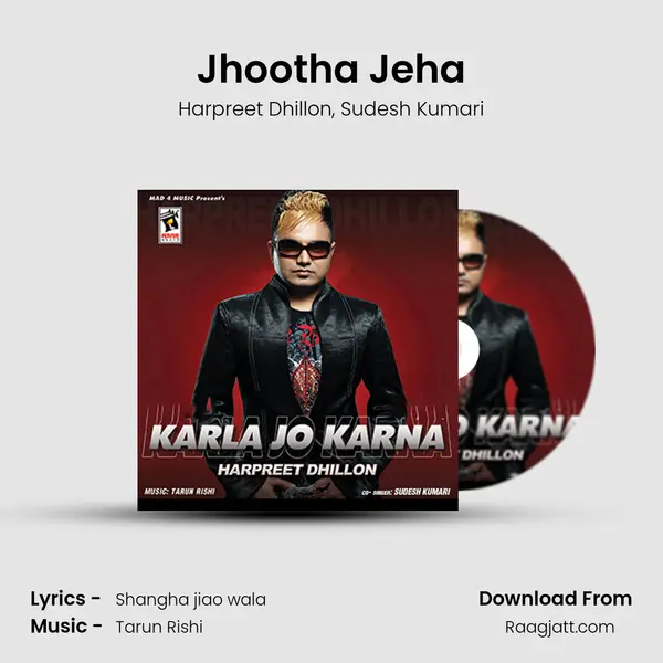 Jhootha Jeha - Harpreet Dhillon album cover 