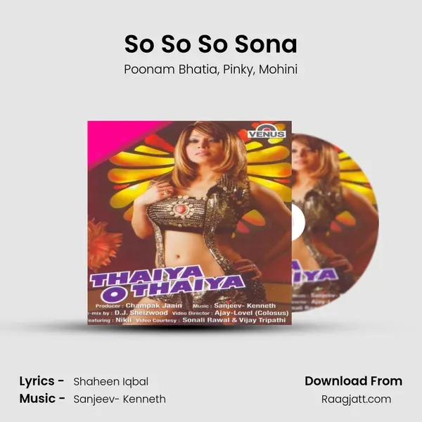 So So So Sona - Poonam Bhatia album cover 