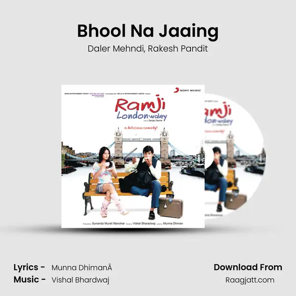 Bhool Na Jaaing - Daler Mehndi album cover 