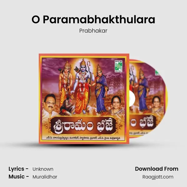 O Paramabhakthulara - Prabhakar album cover 