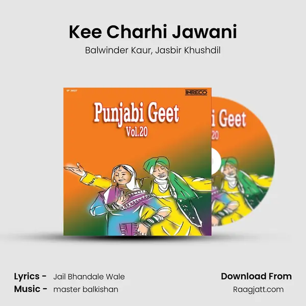 Kee Charhi Jawani - Balwinder Kaur album cover 