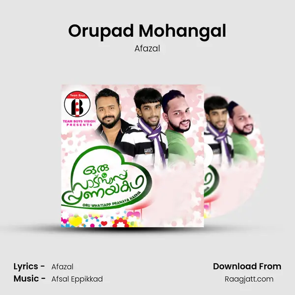 Orupad Mohangal - Afazal album cover 