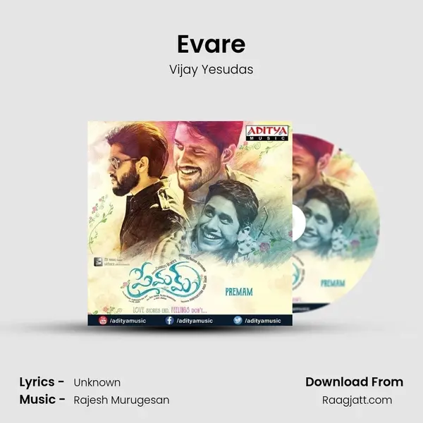 Evare - Vijay Yesudas album cover 