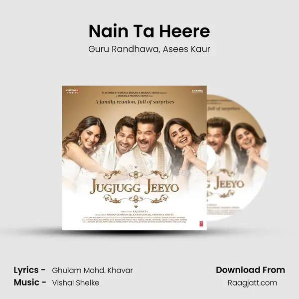 Nain Ta Heere - Guru Randhawa album cover 