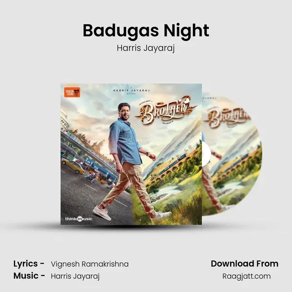 Badugas Night - Harris Jayaraj album cover 