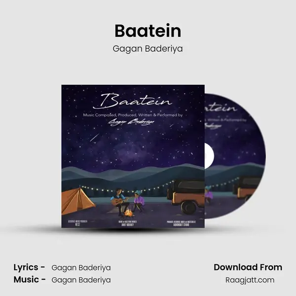 Baatein - Gagan Baderiya album cover 