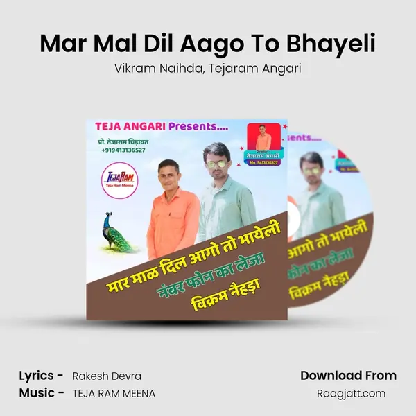 Mar Mal Dil Aago To Bhayeli - Vikram Naihda album cover 