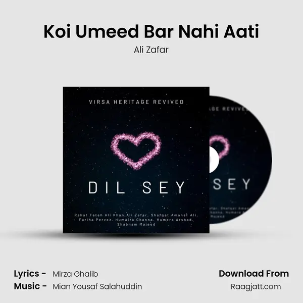 Koi Umeed Bar Nahi Aati - Ali Zafar album cover 