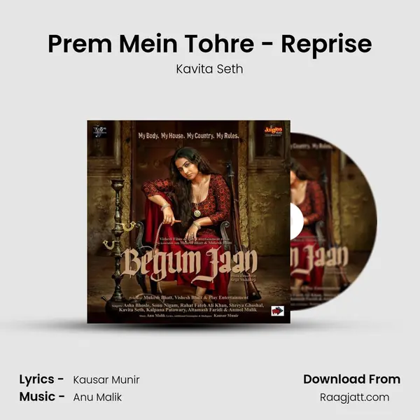 Prem Mein Tohre - Reprise - Kavita Seth album cover 