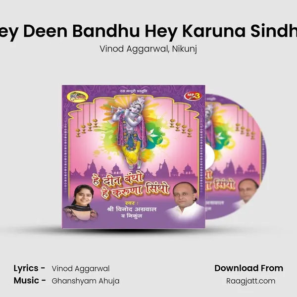 Hey Deen Bandhu Hey Karuna Sindhu - Vinod Aggarwal album cover 