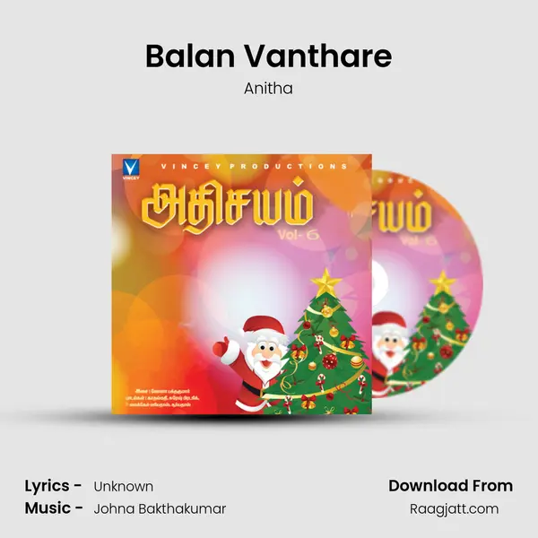 Balan Vanthare - Anitha album cover 