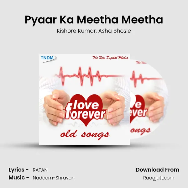 Pyaar Ka Meetha Meetha - Kishore Kumar album cover 