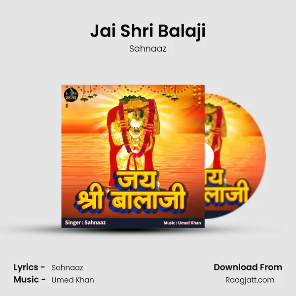 Jai Shri Balaji - Sahnaaz album cover 