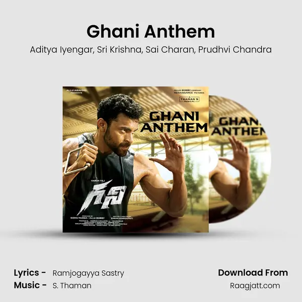 Ghani Anthem - Aditya Iyengar album cover 