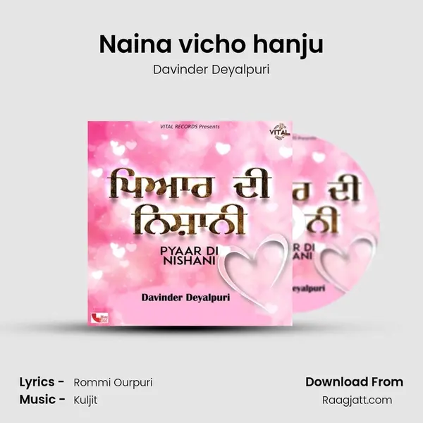 Naina vicho hanju - Davinder Deyalpuri album cover 