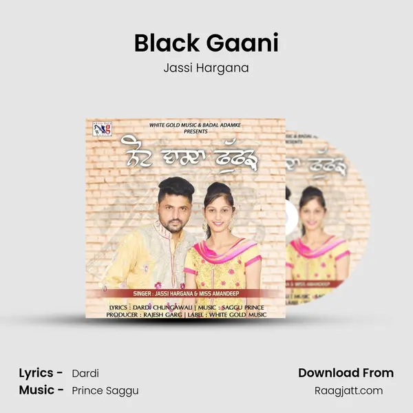 Black Gaani - Jassi Hargana album cover 