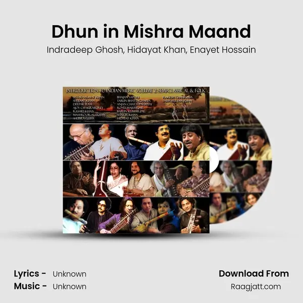 Dhun in Mishra Maand - Indradeep Ghosh album cover 