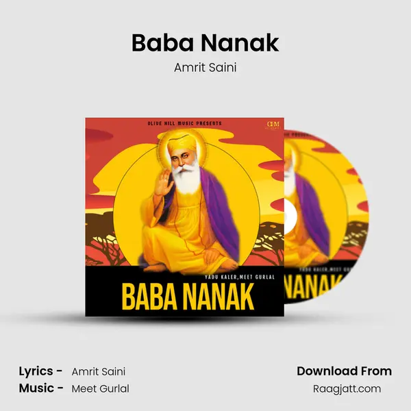 Baba Nanak - Amrit Saini album cover 