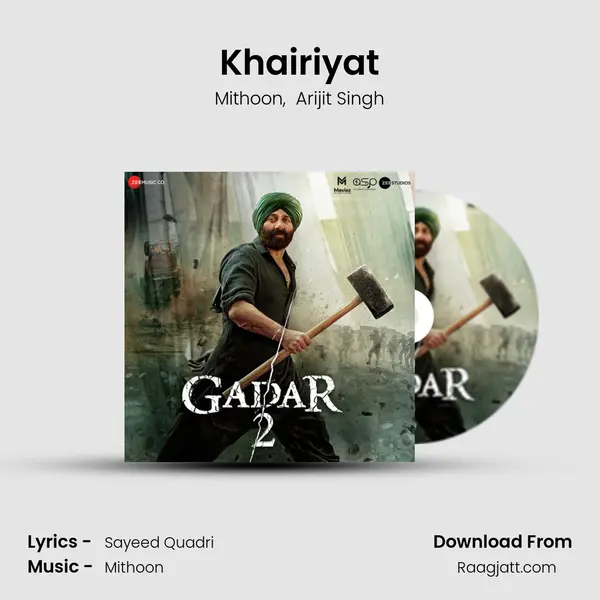 Khairiyat - Mithoon album cover 