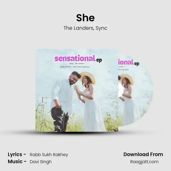 She - The Landers album cover 