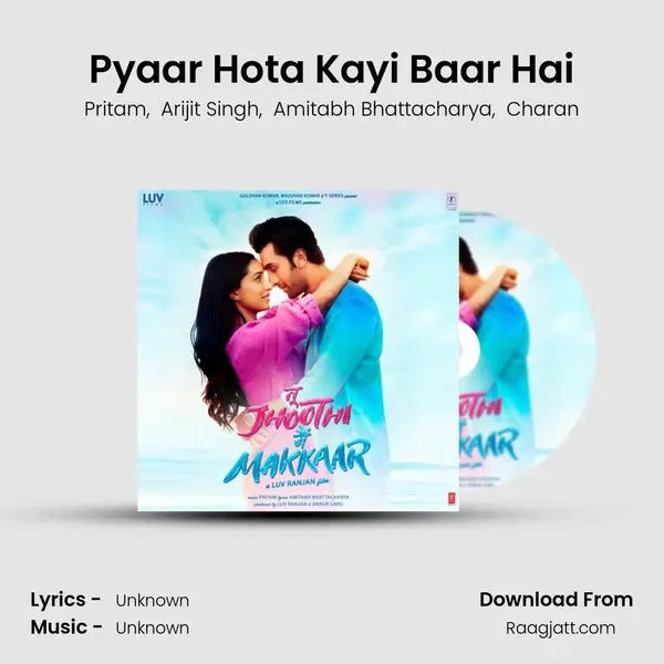 Pyaar Hota Kayi Baar Hai - Pritam album cover 