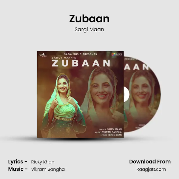 Zubaan - Sargi Maan album cover 