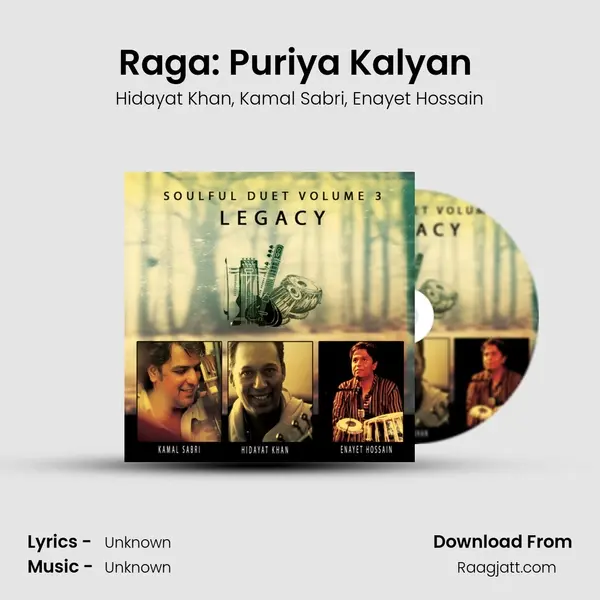 Raga: Puriya Kalyan (Aalap, Gat in Teental) - Hidayat Khan album cover 