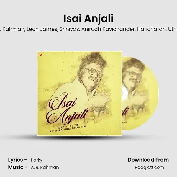 Isai Anjali - A. R. Rahman album cover 