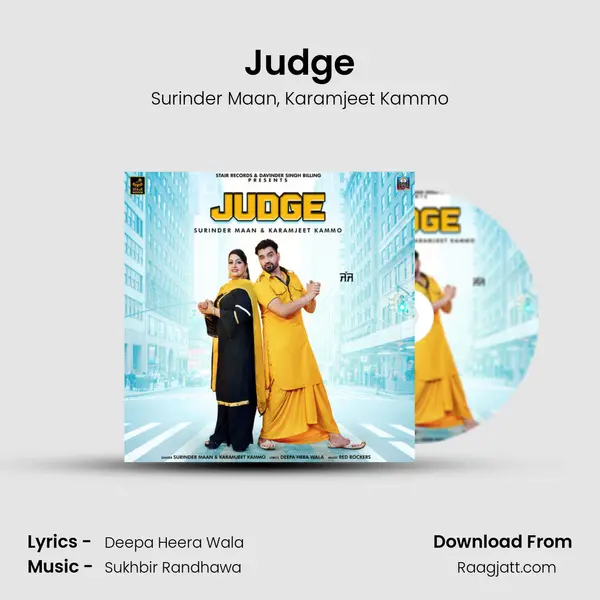 Judge - Surinder Maan album cover 