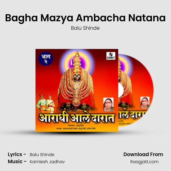 Bagha Mazya Ambacha Natana - Balu Shinde album cover 