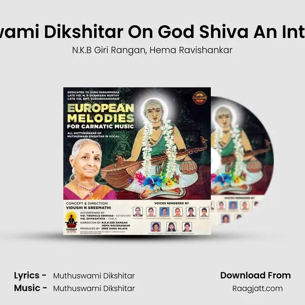 Nottuswaras Of Muthuswami Dikshitar On God Shiva An Introduction In English And  - N.K.B Giri Rangan album cover 