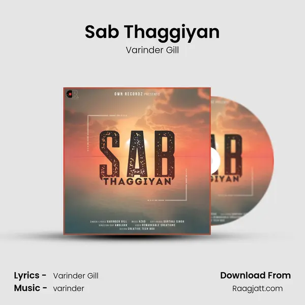 Sab Thaggiyan - Varinder Gill album cover 