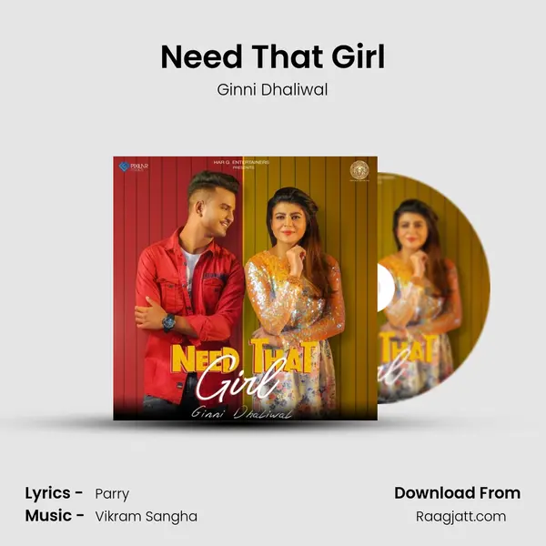 Need That Girl - Ginni Dhaliwal album cover 