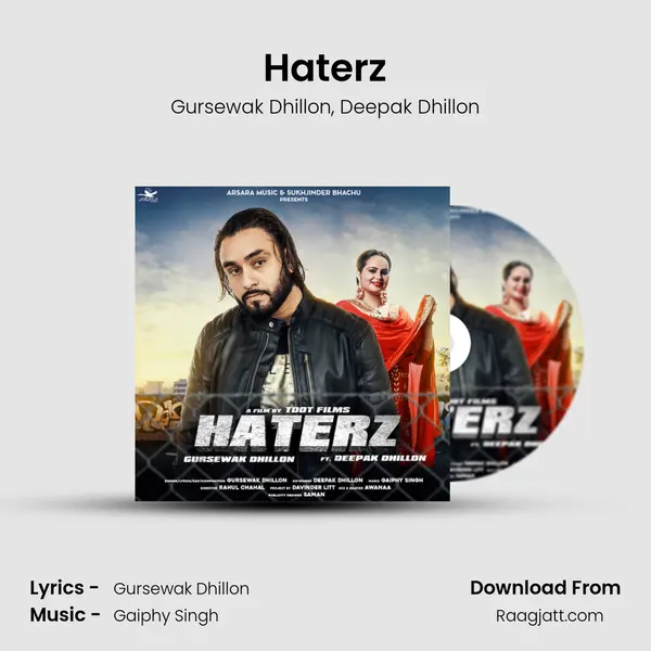 Haterz - Gursewak Dhillon album cover 