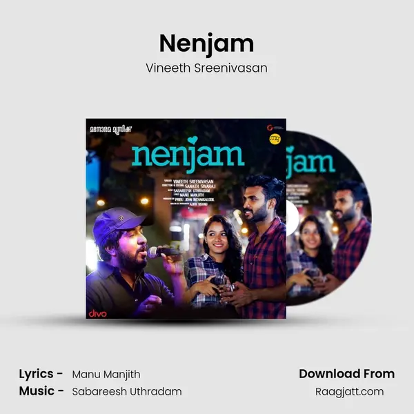 Nenjam - Vineeth Sreenivasan album cover 