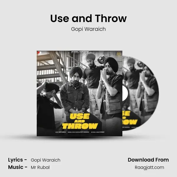 Use and Throw - Gopi Waraich album cover 