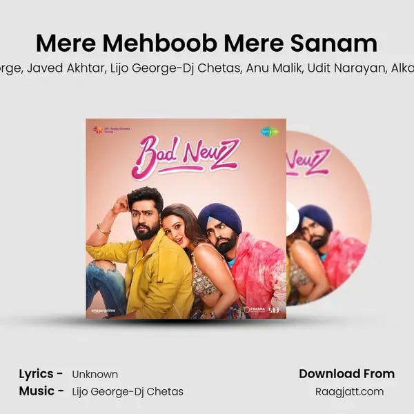 Mere Mehboob Mere Sanam - Lijo George album cover 